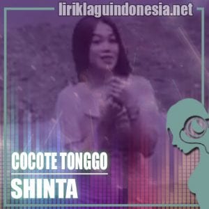 Lirik Lagu Shinta Cocote Tonggo